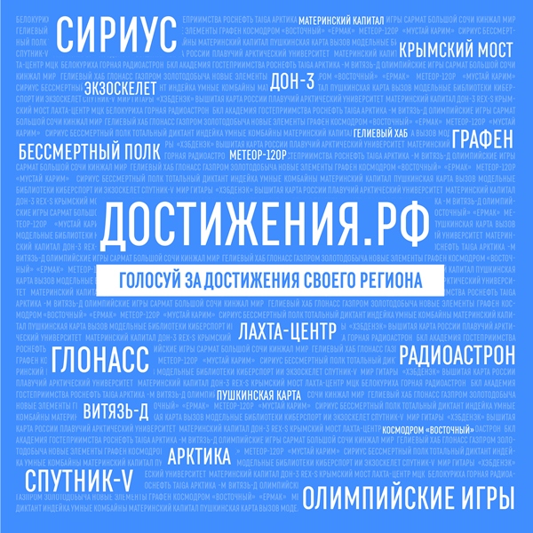 Федеральный проект «Достижение. РФ»